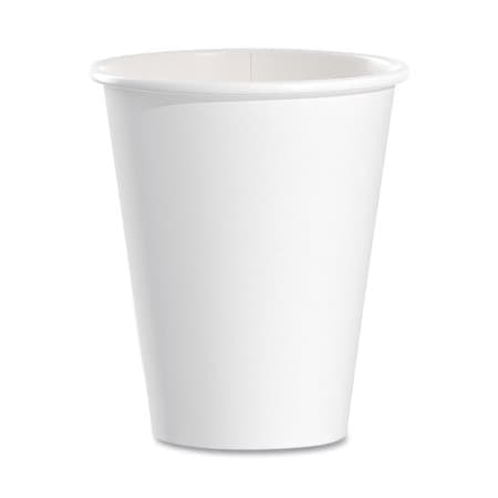 Dart CUP, PPR HOT 8OZ, WHI 378W2050